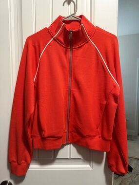 SPANX Poppy Jacket with White Piping
